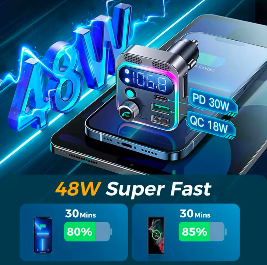 NightDrive Connect™ Bluetooth FM Transmitter