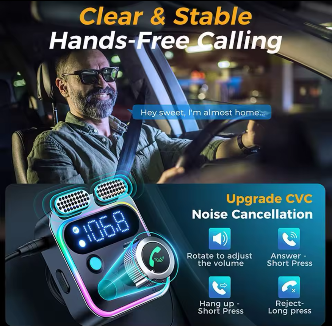 NightDrive Connect™ Bluetooth FM Transmitter